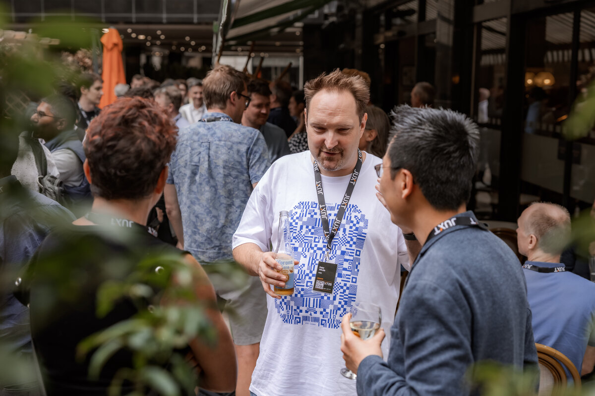 Evening reception at XT25